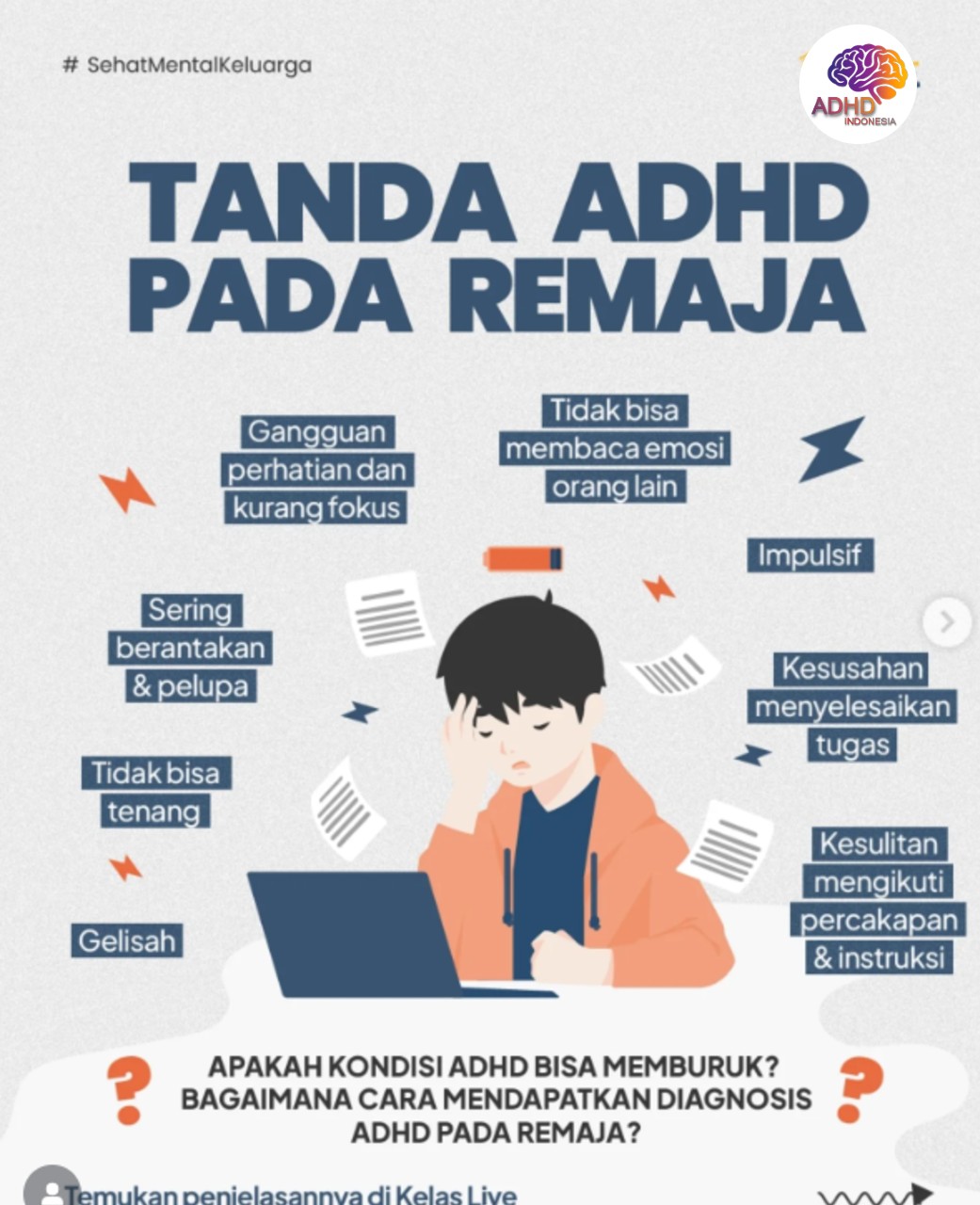 Screening ADHD Non-Diagnostik: Edukasi Awal bagi Orang Tua di Kabupaten Karimun