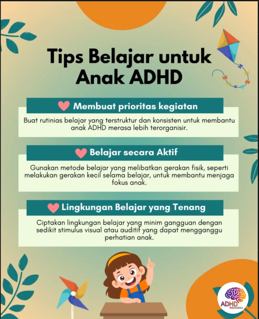 Strategi Belajar yang Cocok untuk Anak ADHD di Kabupaten Karimun